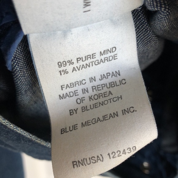 BLUENO+CH JEANS Denim Jacket Sz Medium M - Picture 11 of 12